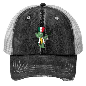 Discover Mexican Fan Turtle Trucker Hats