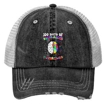 Discover Embrace Differences 100 Days Of School IEP Trucker Hats
