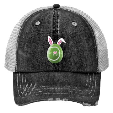 Discover Funny Easter Easter Egg Tennis Tennisball Trucker Hats