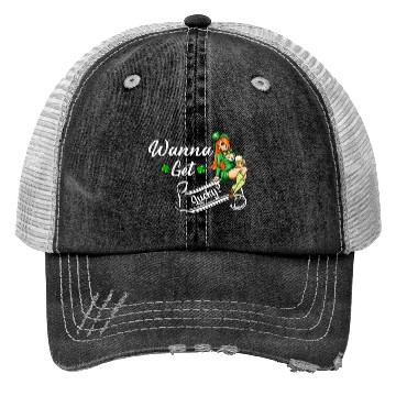 Discover Wanna Get Lucky? St. Patrick's Day Trucker Hats