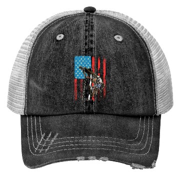 Discover US Flag Lineworker Patriotic Lineman Trucker Hats
