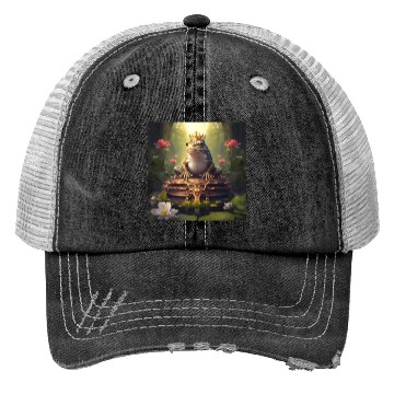 Discover The Frog Prince's Throne Trucker Hats