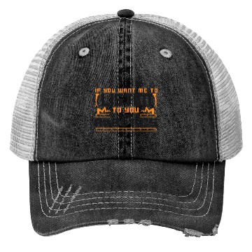 Discover Robot Robotics Engineer Vintage If Trucker Hats