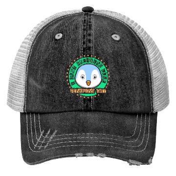 Discover I Just Freaking Love Penguins Ok Animal Penguin Trucker Hats