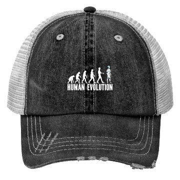 Discover Robotics Robots Evolution Human Evolution Trucker Hats