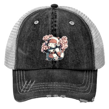 Discover Anime cat Trucker Hats