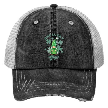 Discover One Lucky Gigi Irish Gnome St. Patrick's Day, St. Trucker Hats