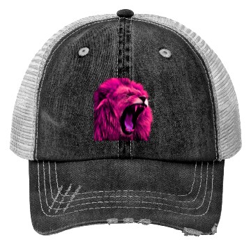 Discover lion colors Trucker Hats