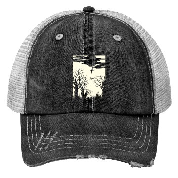 Discover outdoor nature design, wilderness Trucker Hats