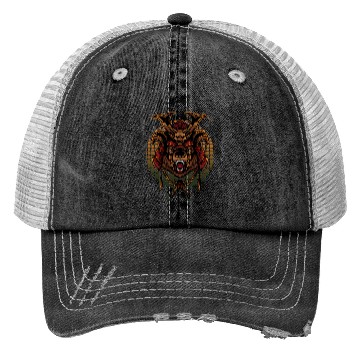Discover Vintage The Bear design Trucker Hats