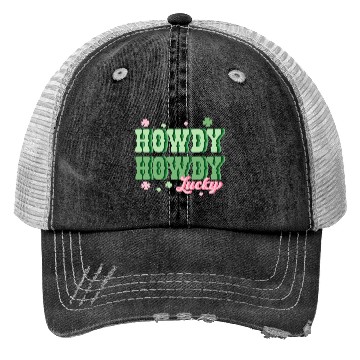 Discover Howdy lucky Trucker Hats