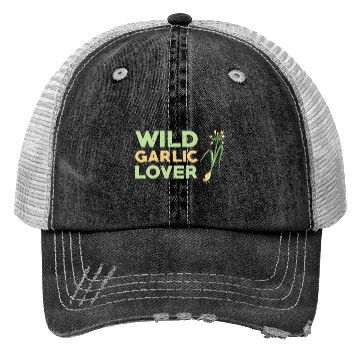 Discover Wild Garlic Lover Trucker Hats