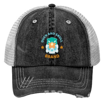 Discover Duck And Skull Brand Trucker Hats