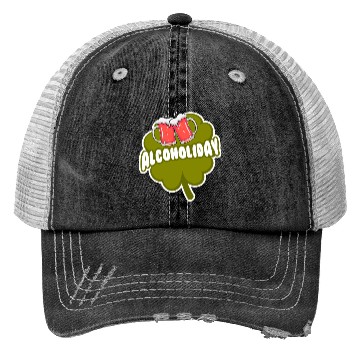 Discover Alcoholiday St Patrick's Day beer Trucker Hats