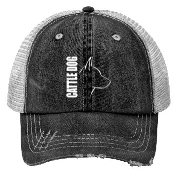 Discover Cattle Dog Profile dog mom Trucker Hats
