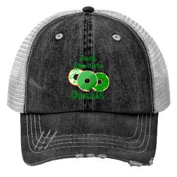 Discover Irish You Were Donuts - St. Patrick's Day Trucker Hats