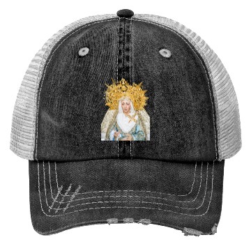 Discover Virgin Mary Mother of Jesus Madonna Trucker Hats
