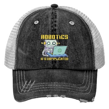 Discover Robotics It's Complicated Artificial Intelligence Trucker Hats