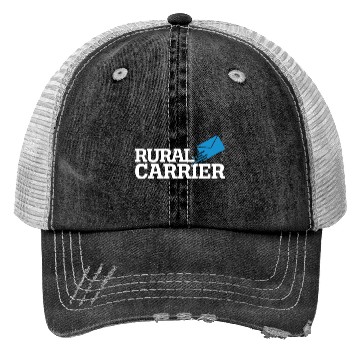 Discover Rural Carrier Postal Worker Mailman Mail Escort Trucker Hats
