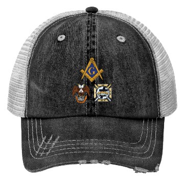Discover Mason Scottish Rite Knights Templar Trucker Hats