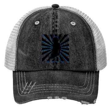 Discover Paladin Character, Outline RPG Trucker Hats