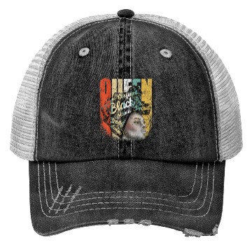 Discover African American Educated Strong Black Trucker Hats