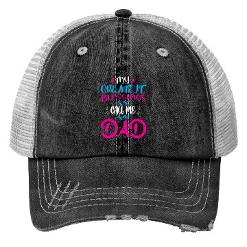 Discover My create it business call me dad Trucker Hats