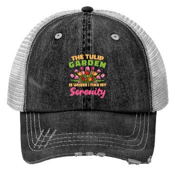 Discover Tulip Gardening Tulips Trucker Hats