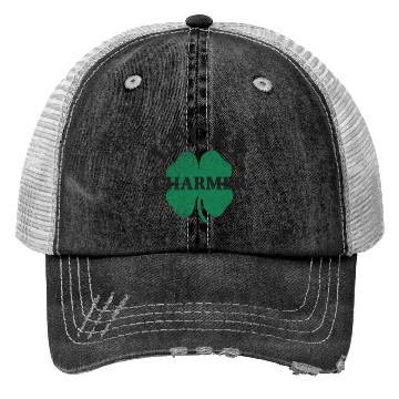 Discover Lucky Charmer Funny St Patricks Day Trucker Hats