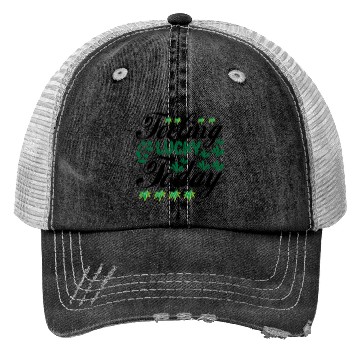 Discover feeling lucky today Trucker Hats