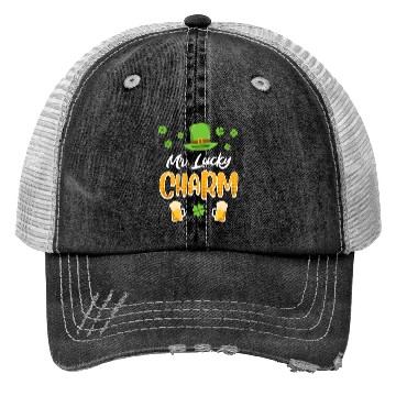 Discover Mr Lucky Charm St. Patrick's Day Men Trucker Hats
