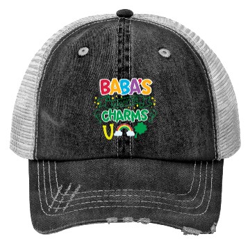 Discover Baba's Lucky Little Charms Clover Shamrock Trucker Hats