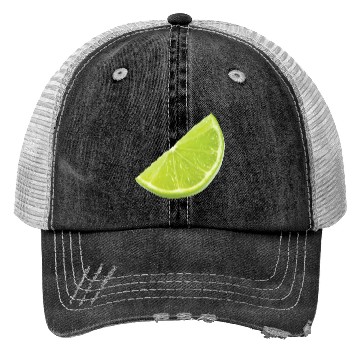Discover sliced green fruit Trucker Hats