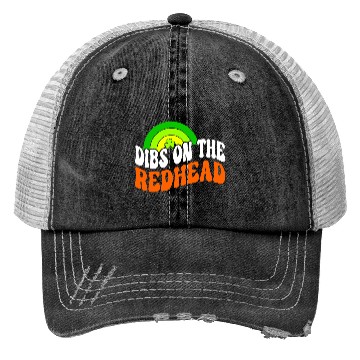Discover Dibs On The Redhead Funny St Patricks Day Trucker Hats