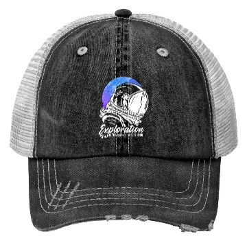 Discover Amusing Explorations Of Cheerful Astronauts Quote Trucker Hats