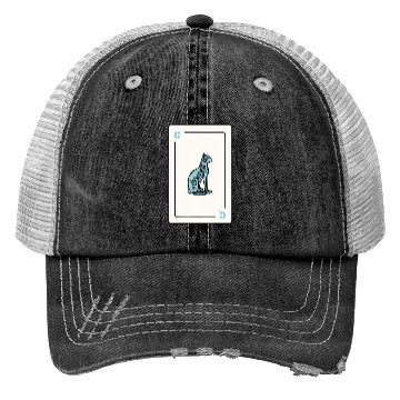 Discover Cat Playing card Cat Lovers Gift Trucker Hats