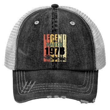 Discover March 1978 retro gift idea Trucker Hats