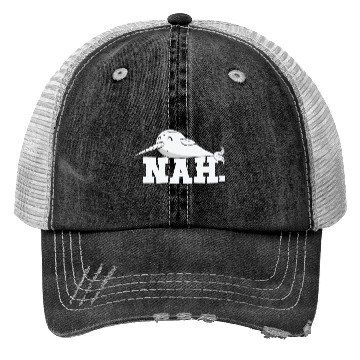 Discover Procrastinating Narwhal Lover Aquatic Animals Trucker Hats