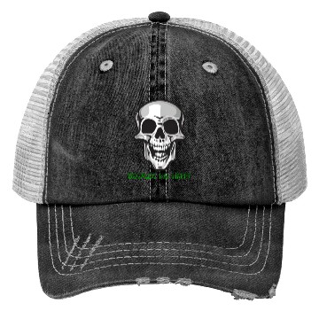 Discover Happy Skull Trucker Hats