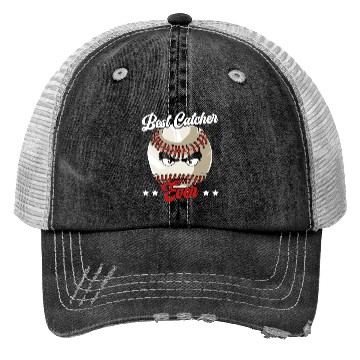 Discover Best Catcher Ever Baseball Player Baseball Coach Trucker Hats