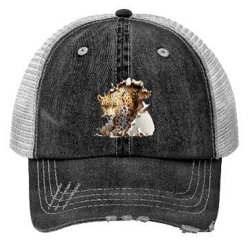 Discover The Leopard Trucker Hats