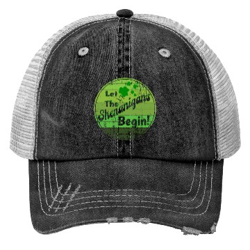 Discover Let The Shenanigans Begin! - Happy St. Patrick's D Trucker Hats