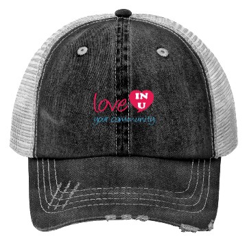 Discover love your community Trucker Hats