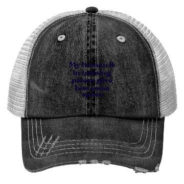 Discover My human in in training (him) Trucker Hats
