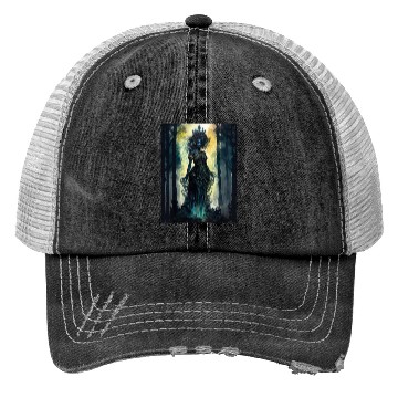 Discover Black Nature Goddess - African American, Woodland Trucker Hats