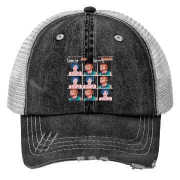 Discover Tic Tac Toe Girls vs. Boys Trucker Hats