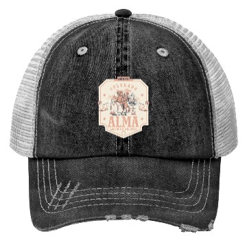 Discover alma colorado wild west town Trucker Hats