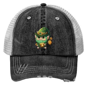 Discover St. Patrick's Day Elf Saint Patricks Day Outfit Trucker Hats