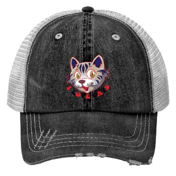 Discover I Love Cats Trucker Hats