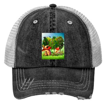 Discover paradise forest Trucker Hats